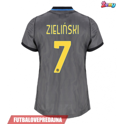 Lacne Ženy Futbalové dres Inter Milan Piotr Zielinski #7 2026-27 Krátky Rukáv - Tretina